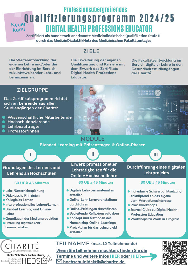 Title: Digital Health Professions Educator